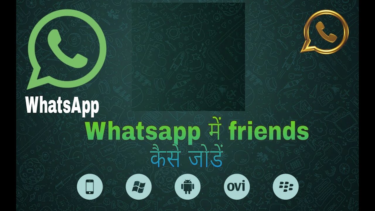Find whatsapp friends